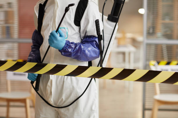 Professional Blood Cleanup technician working in Napa, CA